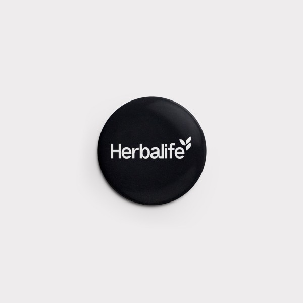 Mini-Button "matt" - "Herbalife" 32 mm (Nightsky)