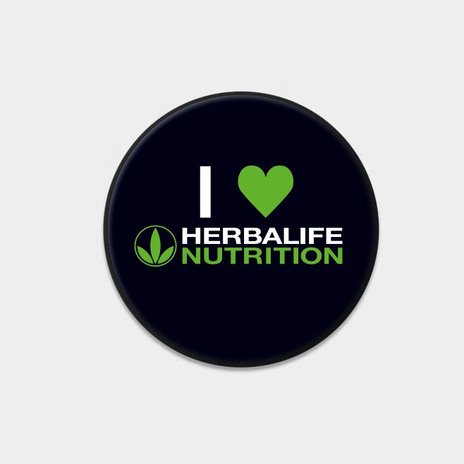 Herbalife Buttons (10 Stück)